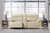 Double Deal - Almond - 3-Piece Power Reclining Loveseat Sectional with Console (U13001S4) by Ashley