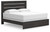 Hollivern - Dark Gray - King Panel Bed (PCB2108B8) by Ashley