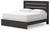 Hollivern - Dark Gray - King Panel Bed (PCB2108B8) by Ashley