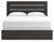 Hollivern - Dark Gray - King Panel Bed (PCB2108B8) by Ashley