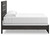 Hollivern - Dark Gray - King Panel Bed (PCB2108B8) by Ashley