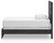 Hollivern - Dark Gray - Twin Panel Bed (PCB2108B11) by Ashley