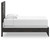 Hollivern - Dark Gray - Twin Panel Bed (PCB2108B11) by Ashley