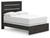 Hollivern - Dark Gray - Full Panel Bed (PCB2108B12) by Ashley