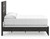 Hollivern - Dark Gray - Full Panel Bed (PCB2108B12) by Ashley