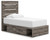 Graystorm - Brown Gray - Twin Panel Storage Bed (PCB2405B18) by Ashley