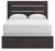 Hollivern - Dark Gray - Queen Panel Bed (PCB2108B2) by Ashley