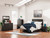 Hollivern - Dark Gray - Queen Panel Bed (PCB2108B2) by Ashley