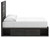 Hollivern - Dark Gray - Full Panel Storage Bed (PCB2108B15) by Ashley