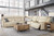 Double Deal - Almond - 7-Piece Reclining Sectional with 2 Consoles (U13001S9) by Ashley