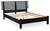 Danziar - Black - Full Slat Panel Bed (B1013B19) by Ashley