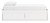 Onita - White - Queen Platform Bed with 1 Side Storage (EB9630B22) by Ashley