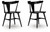 Gretlynn - Black - Dining Chair (Set of 2) (D501-02) by Ashley