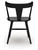 Gretlynn - Black - Dining Chair (Set of 2) (D501-02) by Ashley