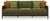Horizon Hall - Brown/Green - Outdoor Sofa with Cushion (P572-838) by Ashley