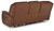 Healy Pier - Chocolate - Power Reclining Sofa (U1120415) by Ashley