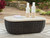 Kimora - Beige/Dark Brown - Outdoor Coffee Table (P711-701) by Ashley