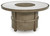Rainier Ranch - Beige - Fire Pit Table (P701-776) by Ashley