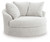Cuddle Plush - Arctic - Oversized Swivel Accent Chair (PC5910621) by Ashley