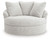Cuddle Plush - Arctic - Oversized Swivel Accent Chair (PC5910621) by Ashley