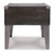 Todoe - Dark Gray - End Table with USB Ports & Outlets (T901-3) by Ashley