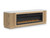 Camdill - Light Brown - 80" TV Stand with Electric Fireplace (W808W1) by Ashley