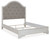 Blendon - Rustic Brown - Queen Upholstered Panel Bed (B747B2) by Ashley