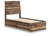 Chirason - Brown - Twin Panel Bed with Storage (PCB3367B27) by Ashley
