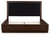 Dilenno - Dark Brown - California King Upholstered Panel Bed (PCB857B9) by Ashley