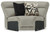 Colleyville - Stone - 5-Piece Power Reclining Sectional (54405S31) by Ashley