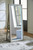 Evesen - Champagne - Floor Standing Mirror/Storage (A8010380) by Ashley