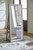 Evesen - Champagne - Floor Standing Mirror/Storage (A8010380) by Ashley