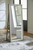 Evesen - Champagne - Floor Standing Mirror/Storage (A8010380) by Ashley