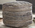 Absalom - Denim - Pouf (A1000550) by Ashley