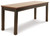 Owingsville - Black/Brown - Dining Bench (D580-00) by Ashley