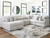 Cuddle Plush - Arctic - 6-Piece Sectional with Chaise (PC59106S8) by Ashley