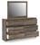 Elbrim - Brown - Dresser and Mirror (PCB2005B1) by Ashley