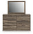 Elbrim - Brown - Dresser and Mirror (PCB2005B1) by Ashley