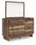 Chirason - Brown - Dresser and Mirror (PCB3367B20) by Ashley