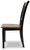 Owingsville - Black/Brown - Dining Chair (Set of 2) (D580-02) by Ashley