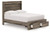 Elbrim - Brown - Full Panel Storage Bed (PCB2005B10) by Ashley