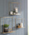Efharis - Natural/Gold Finish - Wall Shelf (Set of 3) (A8010107) by Ashley