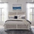 Backroads - Weathered White & Parchment Brown - Queen Sleigh Bed (142-BR-QSL) by Liberty Furniture