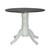 Brook Bay - Textured White w/ Carbon Gray Tops - 3 Piece Drop Leaf Set (182-CD-3DLS) by Liberty Furniture Brook Bay - Textured White w/ Carbon Gray Tops - 3 Piece Drop Leaf Set (182-CD-3DLS) by Liberty Furniture