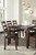 Coviar - Brown - Dining Table and Chairs with Bench (Set of 6) (D385-325) by Ashley