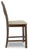 Moriville - Beige - Counter Height Bar Stool (Set of 2) (D631-124) by Ashley