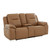 Callihan - York Butternut Leather - Loveseat w/ Console P3 & ZW (7018BU-23P) by Liberty Furniture Callihan - York Butternut Leather - Loveseat w/ Console P3 & ZW (7018BU-23P) by Liberty Furniture