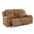 Callihan - York Butternut Leather - Loveseat w/ Console P3 & ZW (7018BU-23P) by Liberty Furniture Callihan - York Butternut Leather - Loveseat w/ Console P3 & ZW (7018BU-23P) by Liberty Furniture