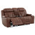 Caswell - Nature Chestnut Leather - Loveseat w/ Console P2 & ZG (7020CN-22P) by Liberty Furniture Caswell - Nature Chestnut Leather - Loveseat w/ Console P2 & ZG (7020CN-22P) by Liberty Furniture