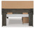 Frandern - Gray - Full Bookcase Panel Bed with Storage (B4480B9) by Ashley